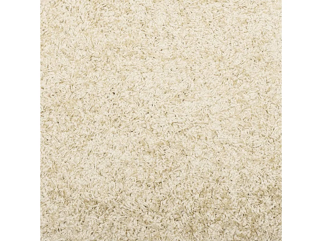 Vito  Tapis shaggy PAMPLONA poils longs moderne doré 60x110 cm