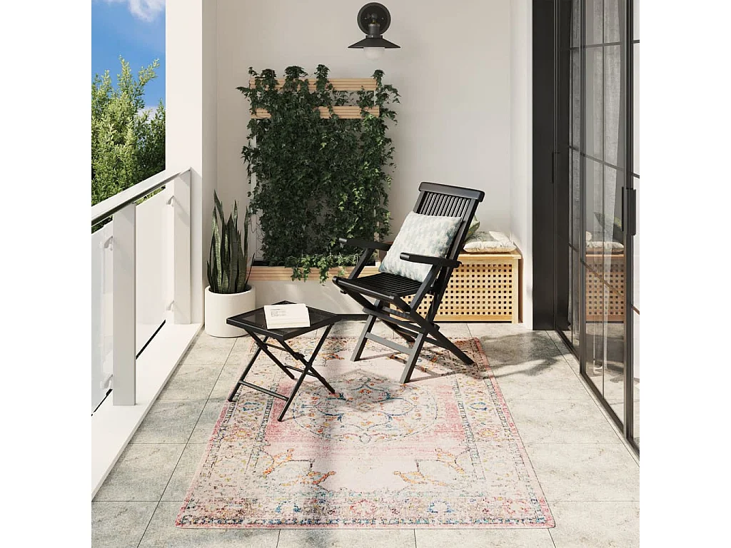 Feline  Teppich ARBIZU Indoor und Outdoor Vintage-Design 140x200 cm