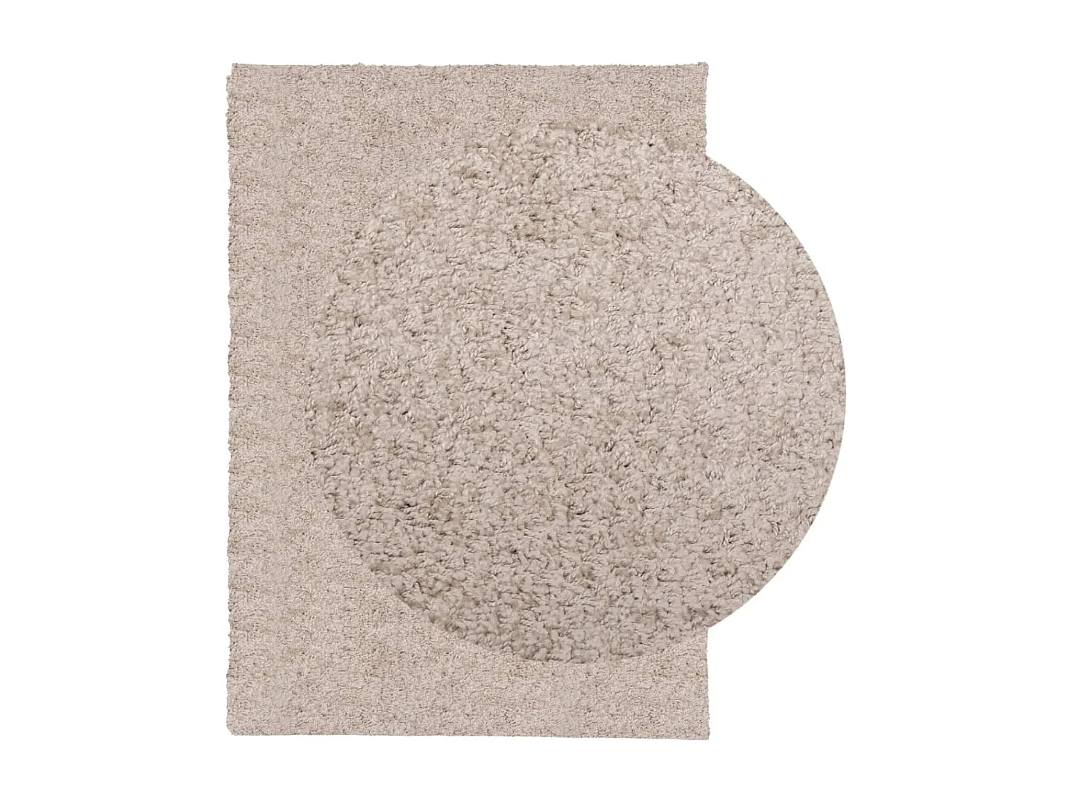 Vito  Tapis shaggy PAMPLONA poils longs moderne beige 200x280 cm