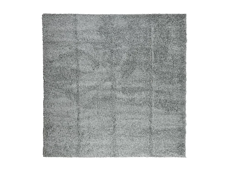 Vito  Teppich Shaggy Hochflor Modern Grün 200x200 cm