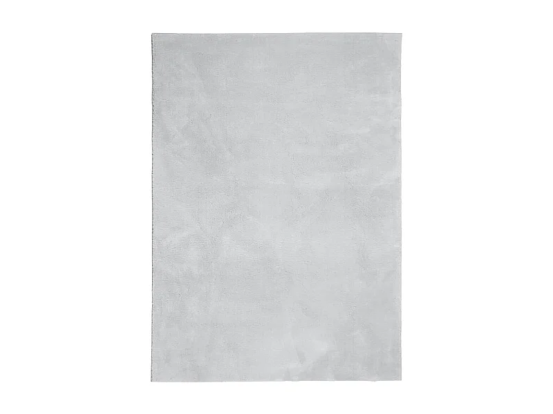 Prolenta Premium -  Tapis HUARTE à poils courts doux et lavable gris 160x230 cm