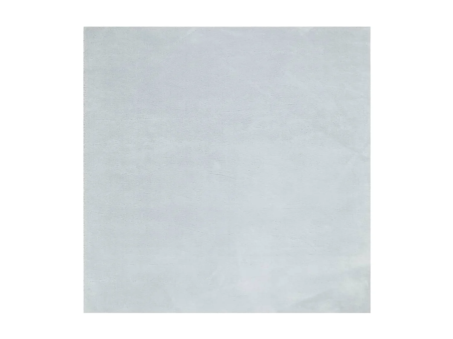 Prolenta Premium -  Tapis HUARTE à poils courts doux et lavable bleu 160x160 cm