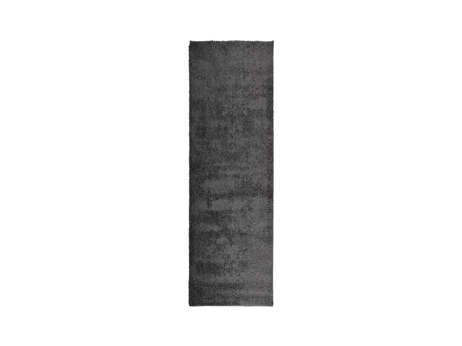 Vito  Tapis shaggy PAMPLONA poils longs moderne anthracite 80x250 cm
