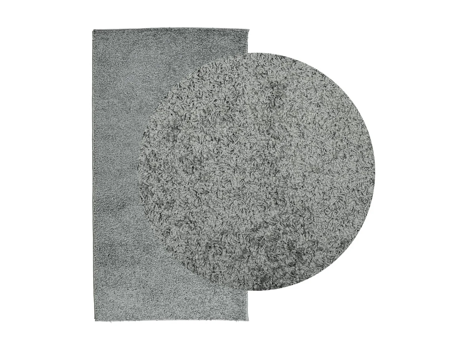 Vito  Teppich Shaggy Hochflor Modern Grün 80x150 cm