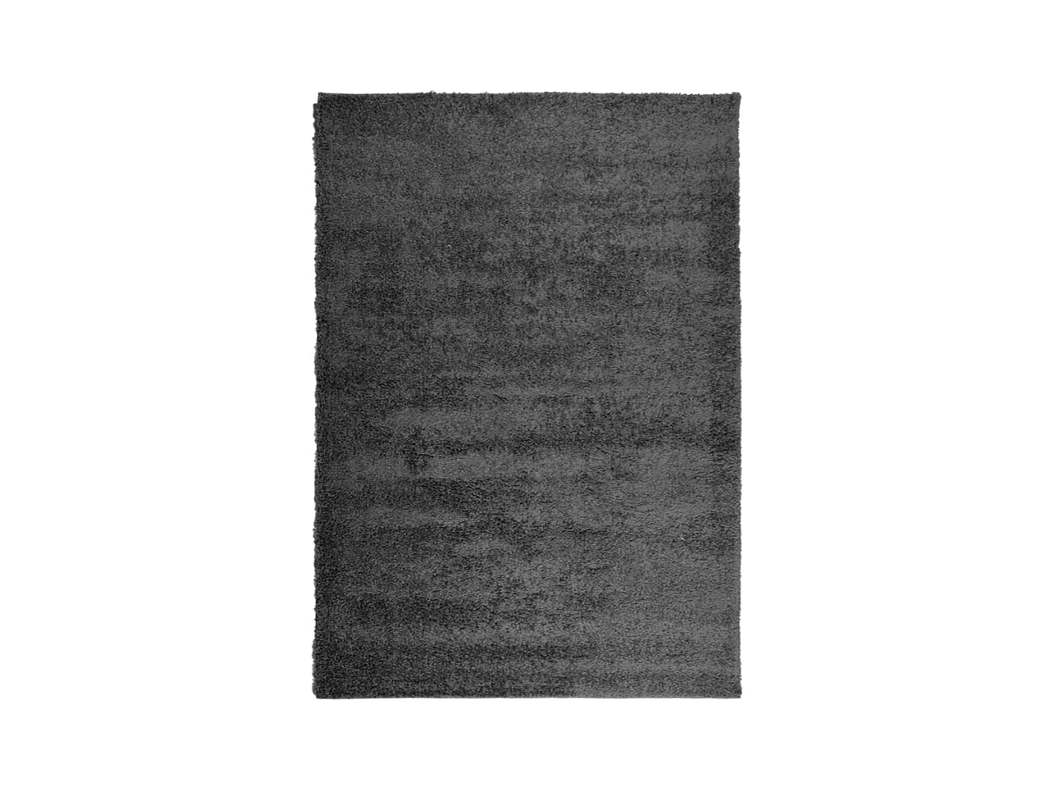Vito  Tapis shaggy PAMPLONA poils longs moderne anthracite 140x200 cm