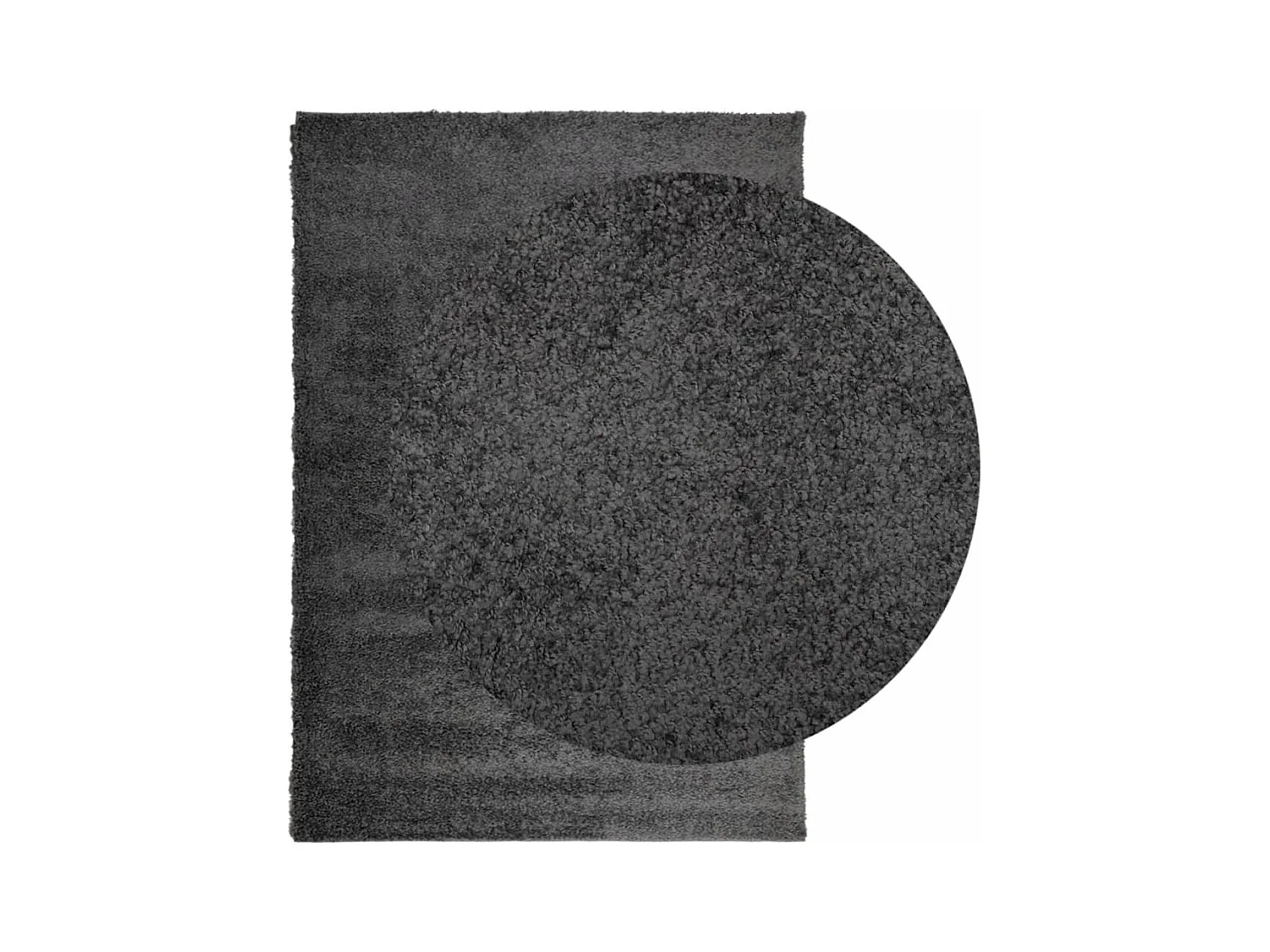 Vito  Vloerkleed PAMPLONA shaggy hoogpolig 140x200 cm antraciet