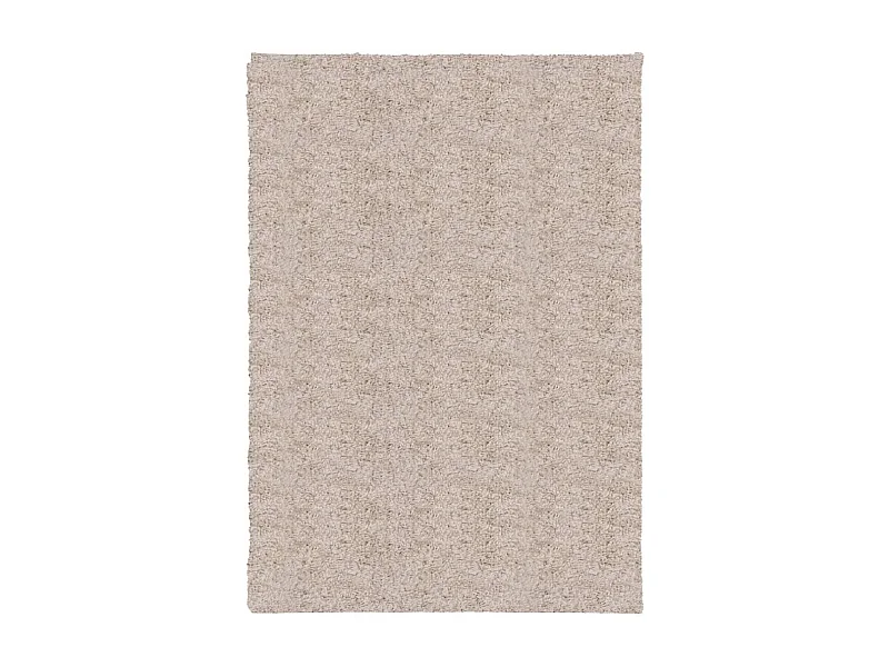 Vito  Tapis shaggy PAMPLONA poils longs moderne beige 160x230 cm