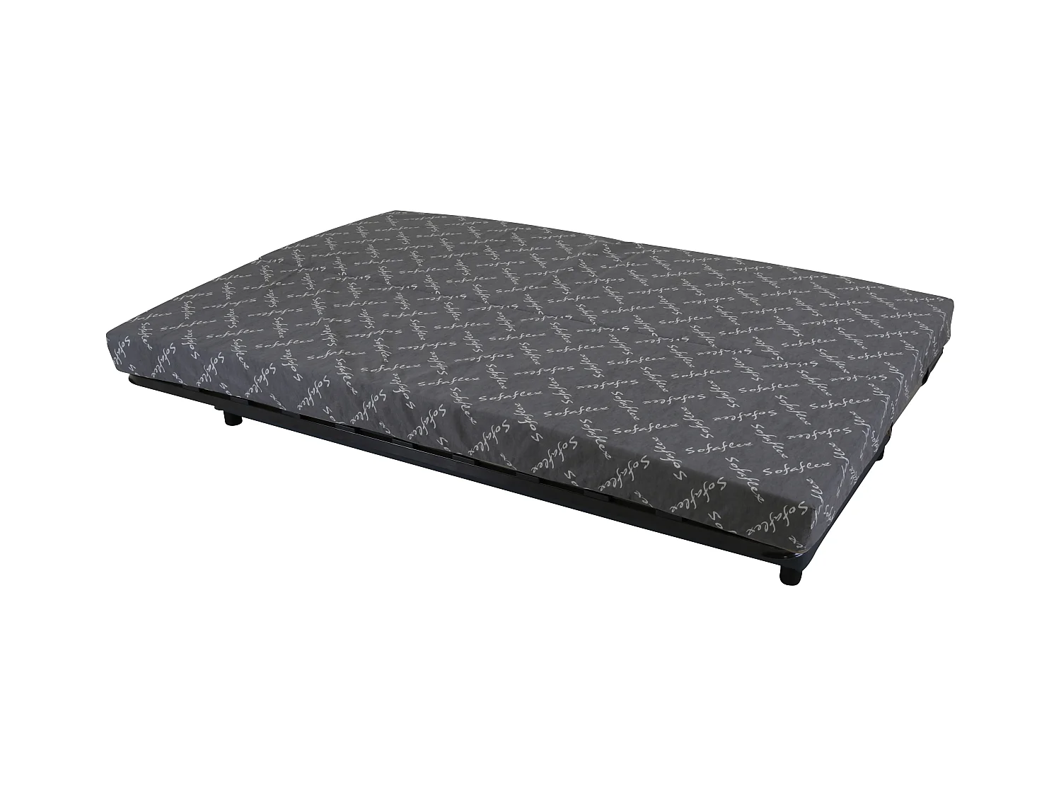 Canapé convertible clic-clac en tissu gris anthracite FARWEST III