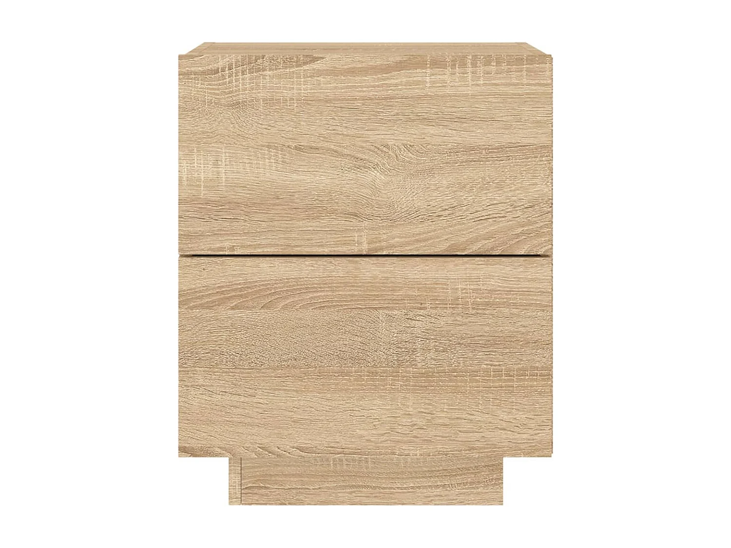 Marit Elise  Nachtkastjes met LED-verlichting 2 st bewerkt hout sonoma eiken