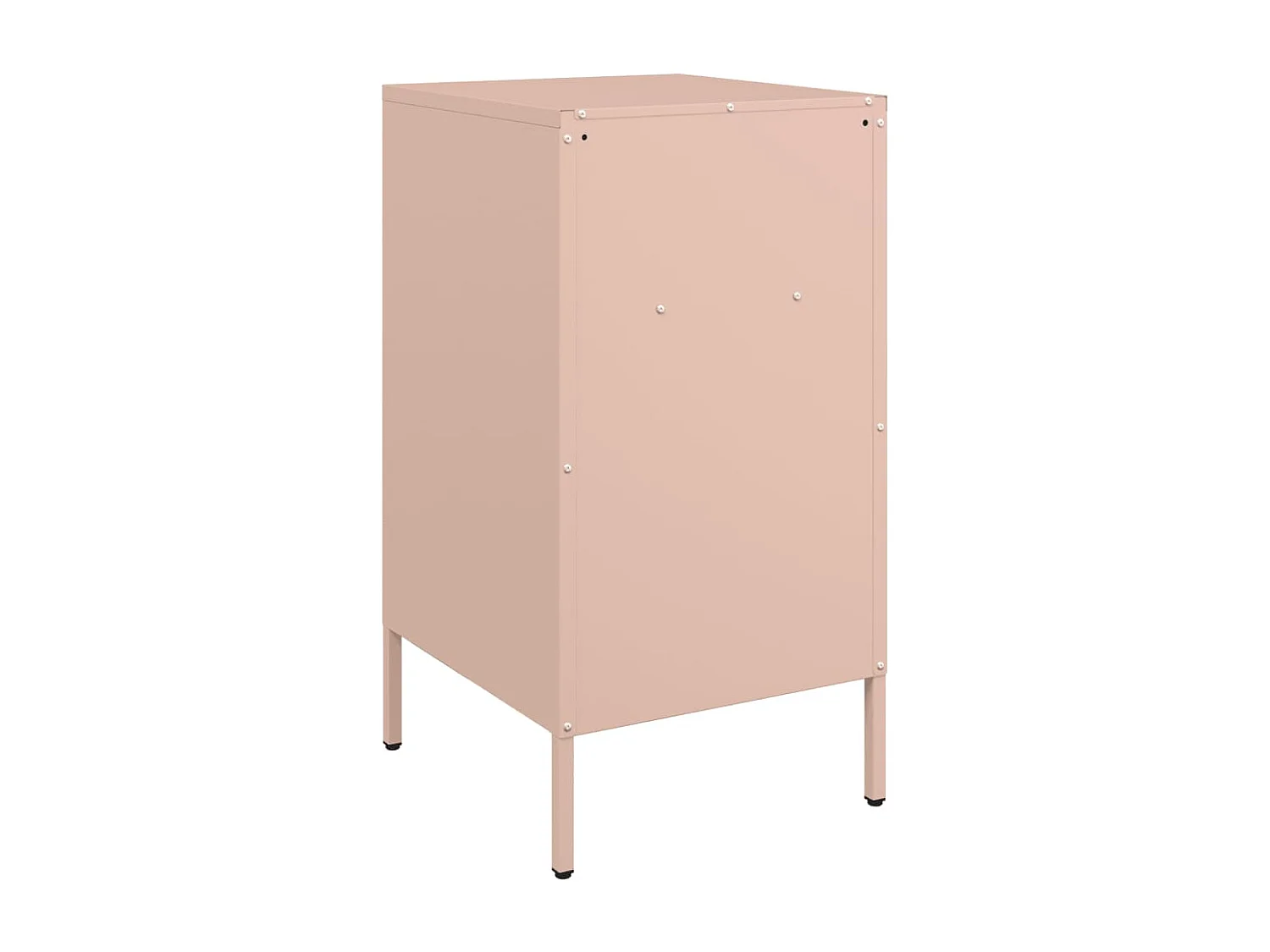 Channelview  Nachttisch Rosa 36x39x68 cm Stahl