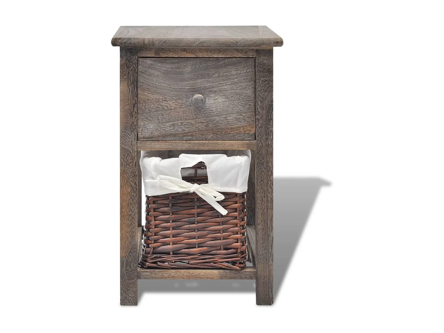 Anwar  Table de chevet Bois Marron