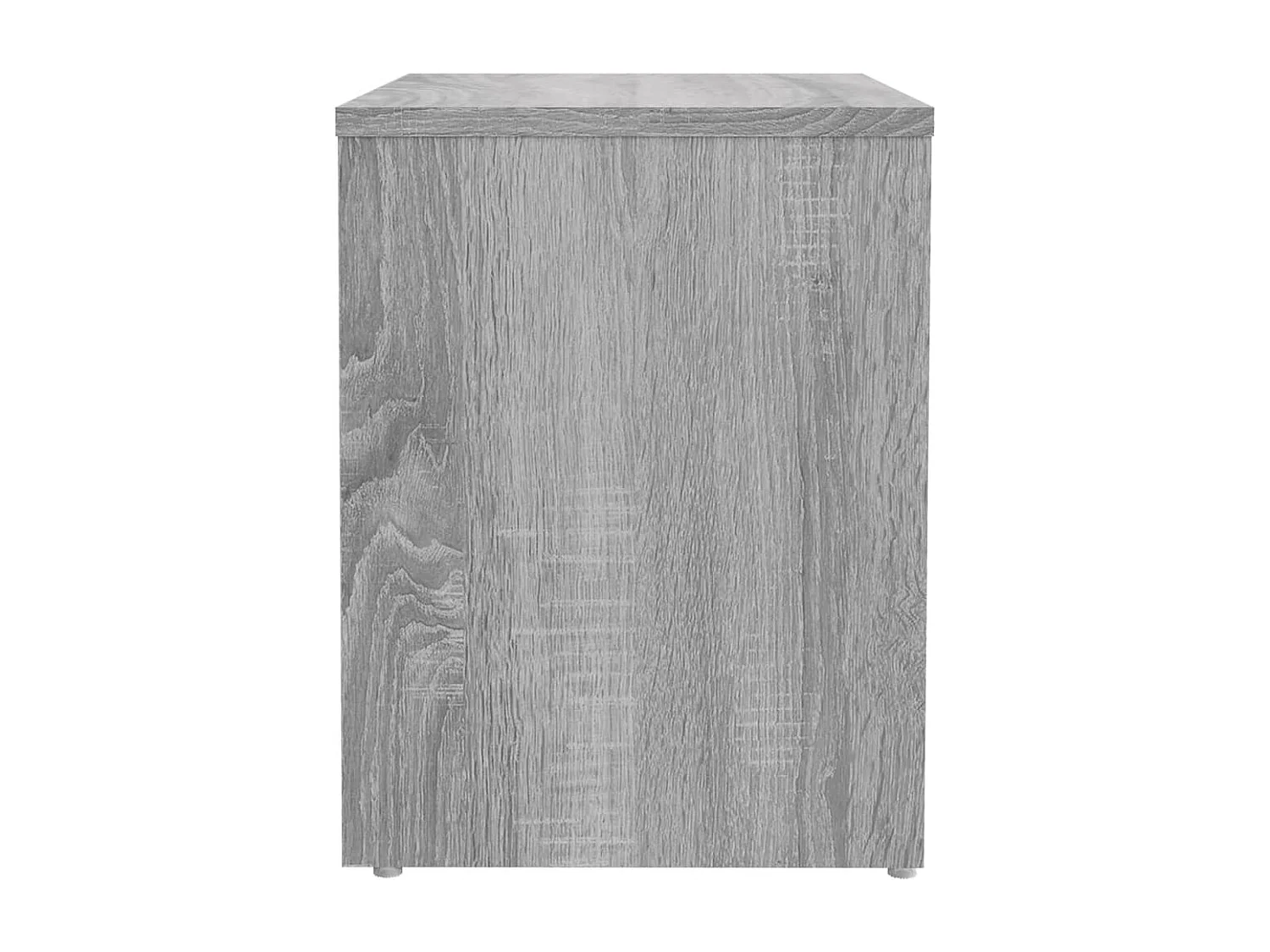 Ouderkerk aan den IJssel  Nachtkastjes 2 st 40x30x40 cm bewerkt hout grijs sonoma eiken