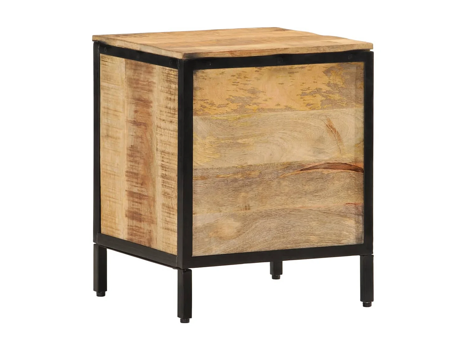 Garden Furniture -  Nachtkastje 40x35x50 cm massief mangohout