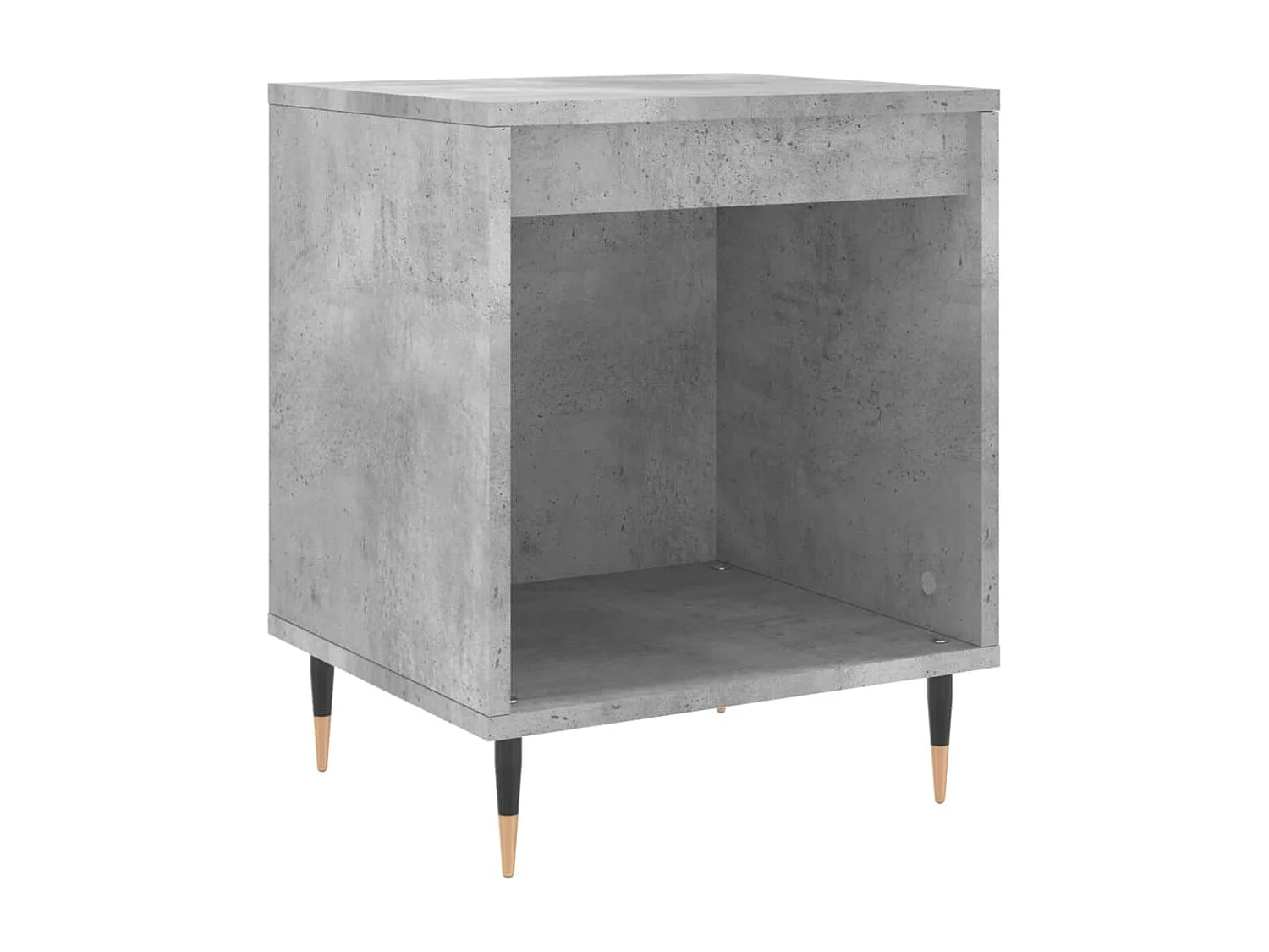 Dustin Mason  Mesitas noche 2 uds madera ingeniería gris hormigón 40x35x50 cm