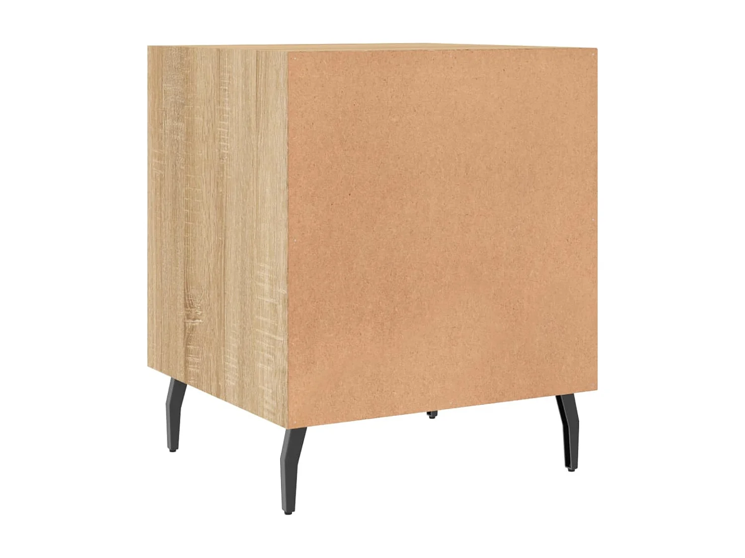 Volda  Tables de chevet 2 pcs chêne sonoma 40x40x50 cm bois ingénierie