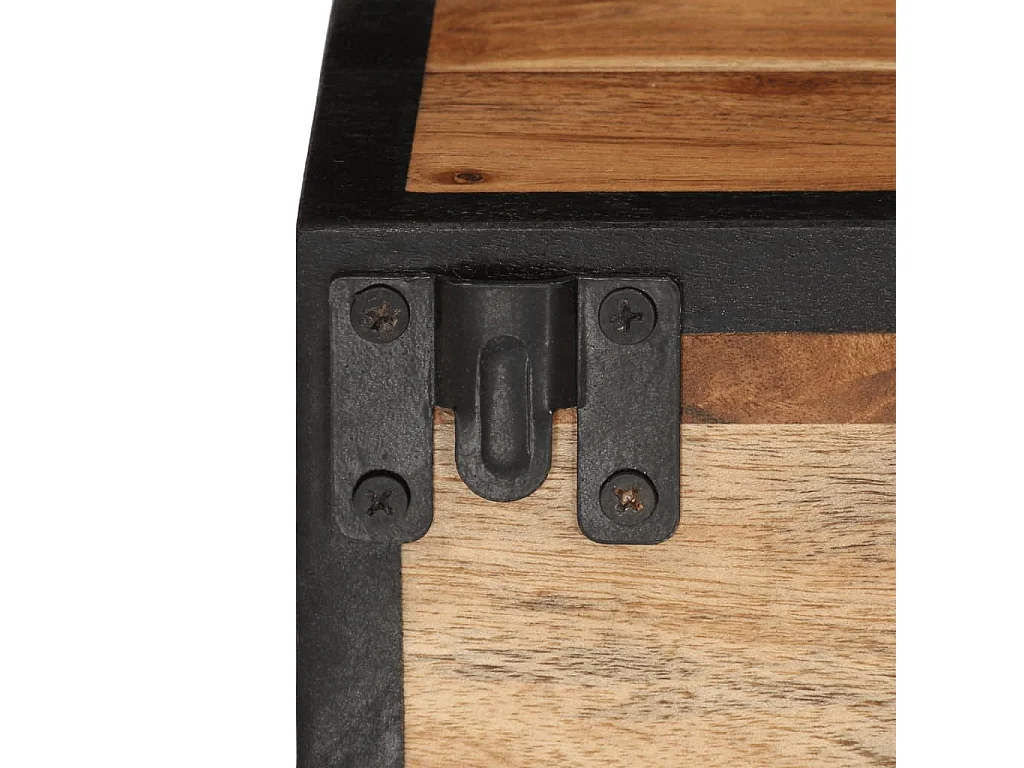 Garden Furniture -  Table de chevet murale 35x35x20 cm bois massif d'acacia