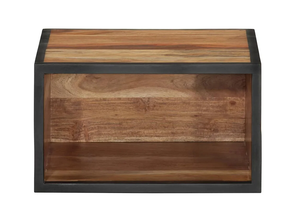 Garden Furniture -  Table de chevet murale 35x35x20 cm bois massif d'acacia