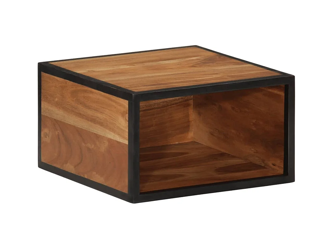 Garden Furniture -  Table de chevet murale 35x35x20 cm bois massif d'acacia
