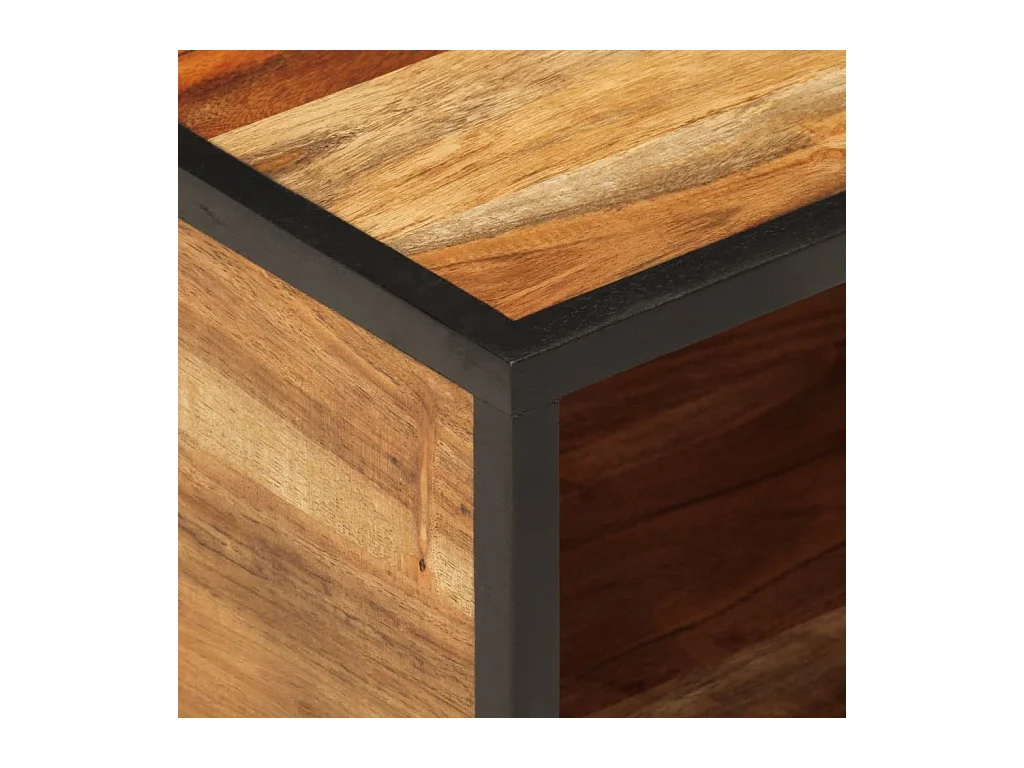 Garden Furniture -  Table de chevet murale 35x35x20 cm bois massif d'acacia