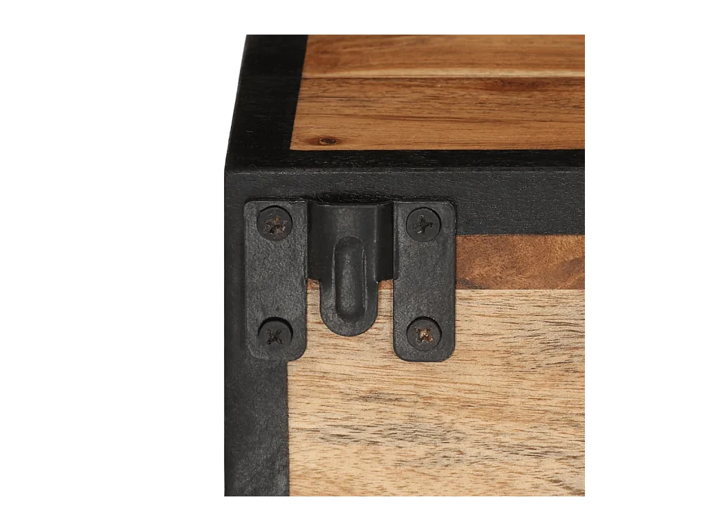 Garden Furniture -  Table de chevet murale 35x35x20 cm bois massif d'acacia