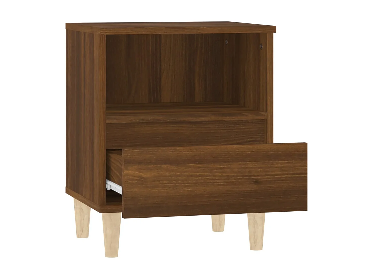 Palazzolo sull'Oglio  Tables de chevet 2 pcs Chêne marron 40x35x50 cm