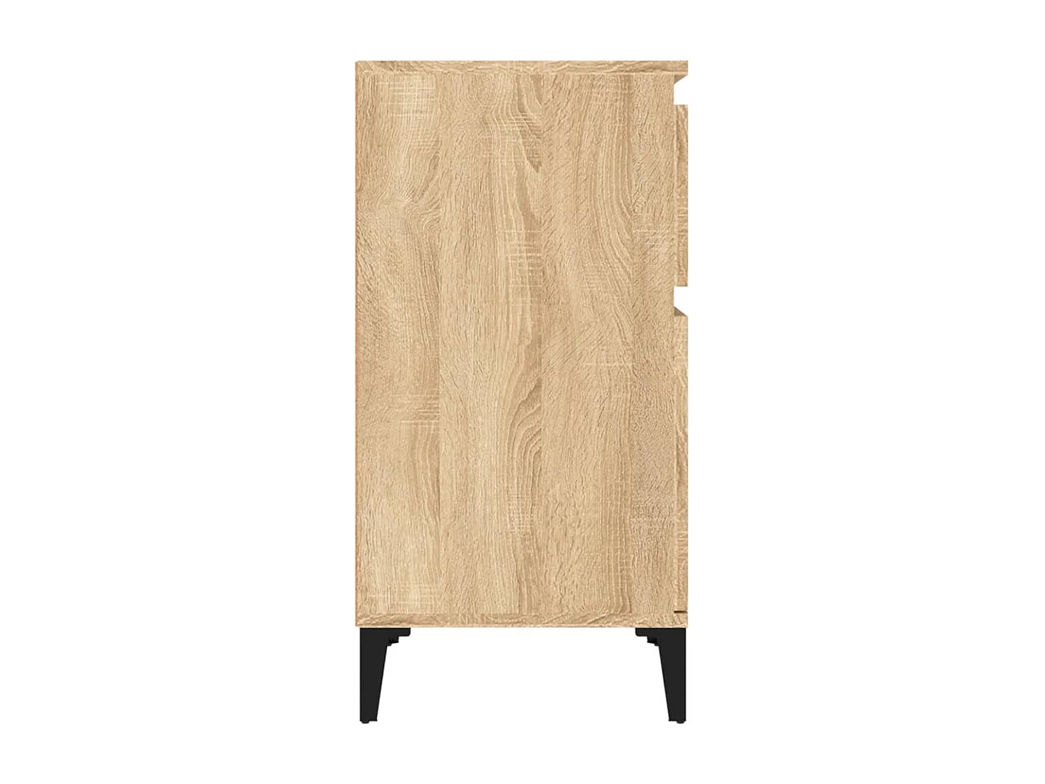 Amite  Mesitas de noche 2 uds color roble sonoma 40x35x70 cm