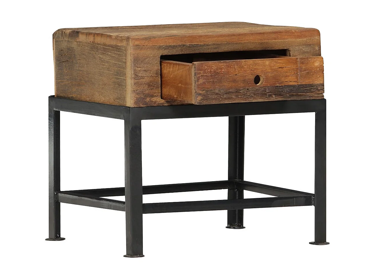 Garden Furniture -  Nachtkastje 40x35x40 cm massief gerecycled hout