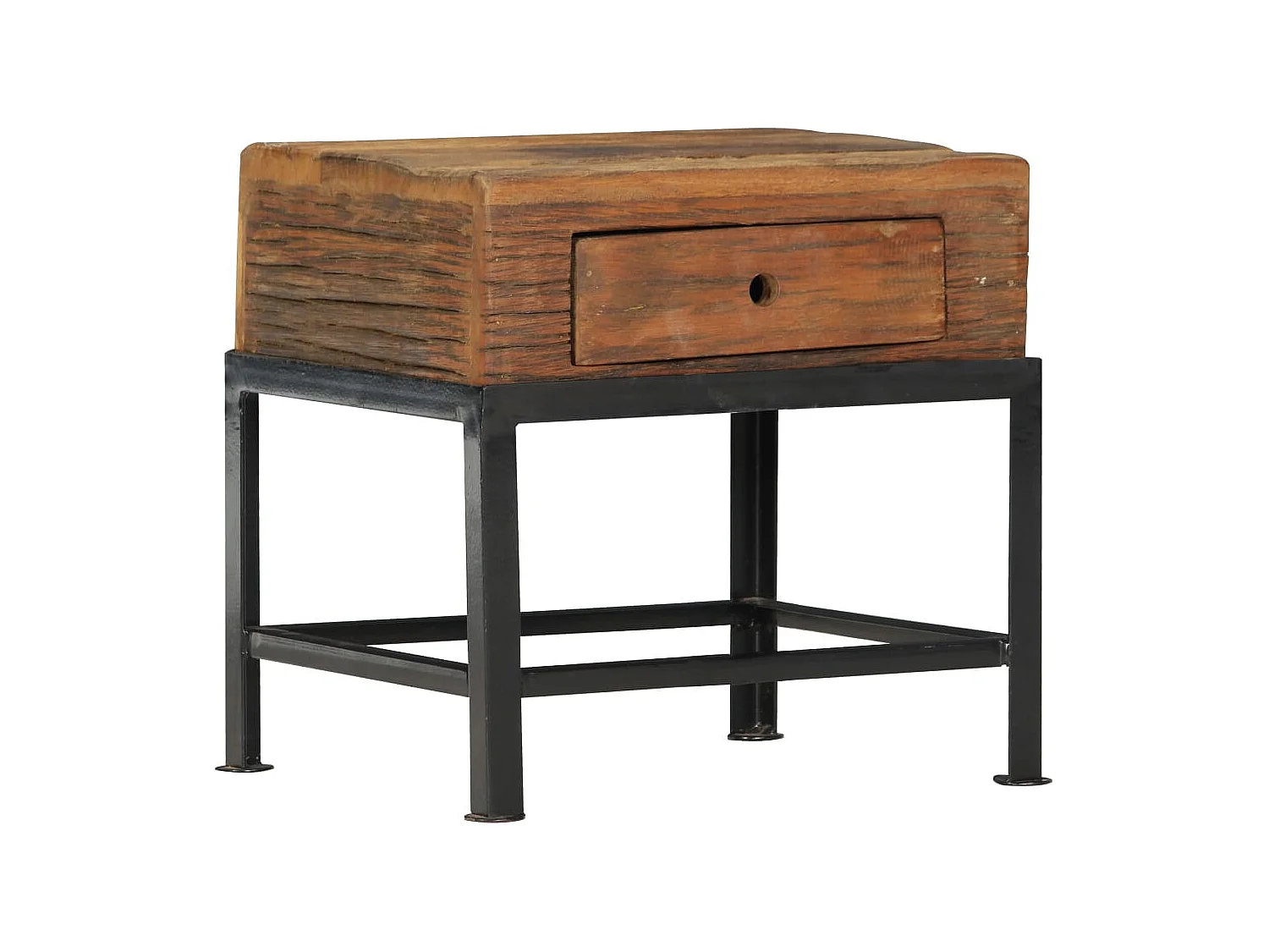 Garden Furniture -  Nachtkastje 40x35x40 cm massief gerecycled hout