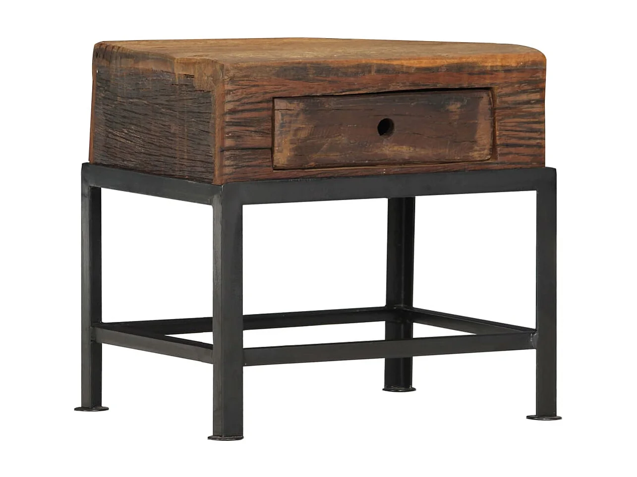 Garden Furniture -  Nachtkastje 40x35x40 cm massief gerecycled hout