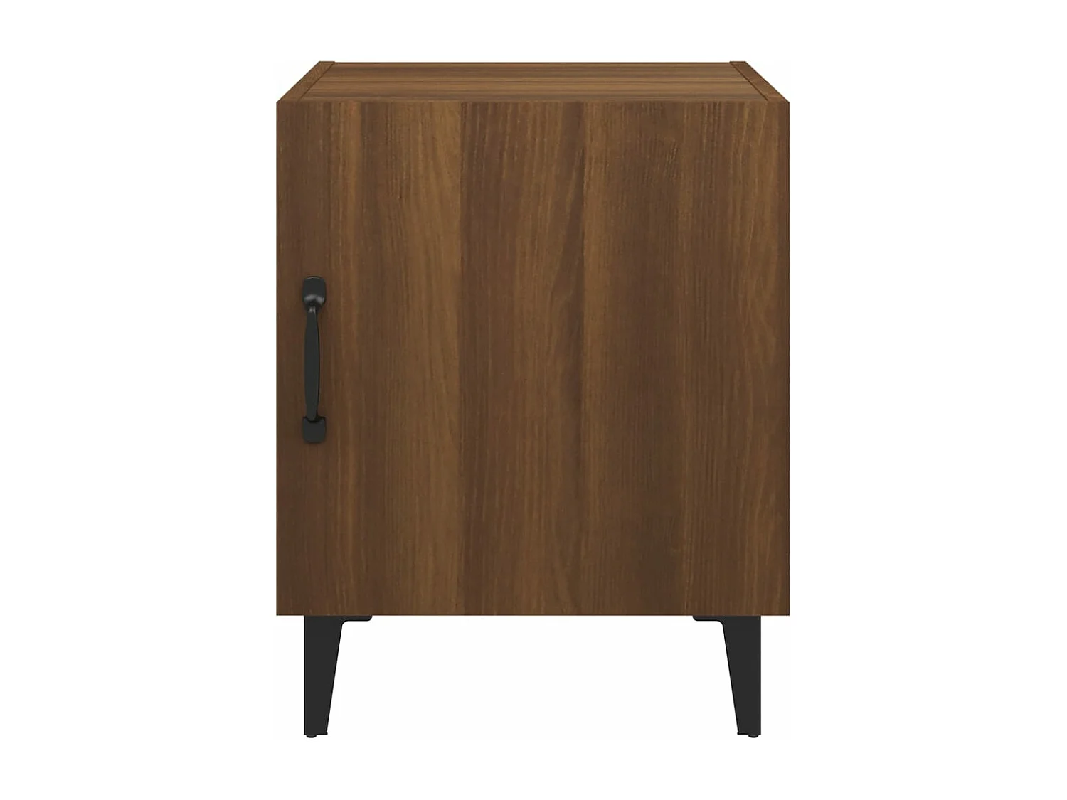 Hondo  Nachtkastje bewerkt hout bruin eikenkleur