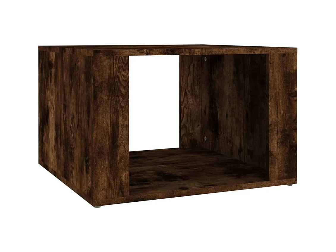 Zalindra  Nachtkastje 57x55x36 cm bewerkt hout gerookt eikenkleurig