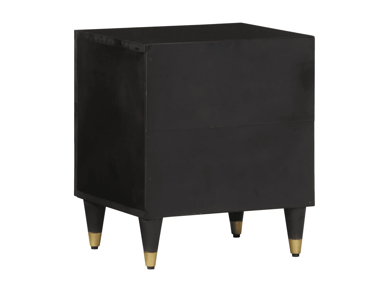 Cylene  Table de chevet 40x33x46 cm Bois de manguier solide