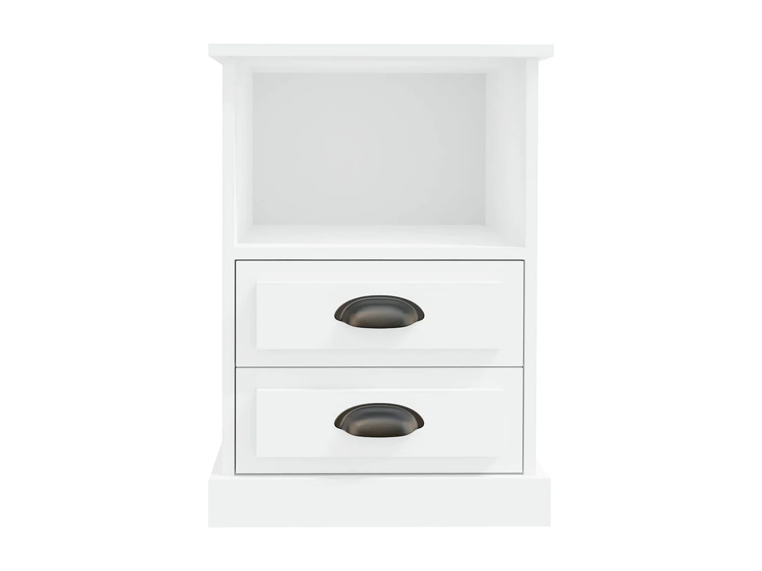 Karly  Table de chevet blanc 43x36x60 cm