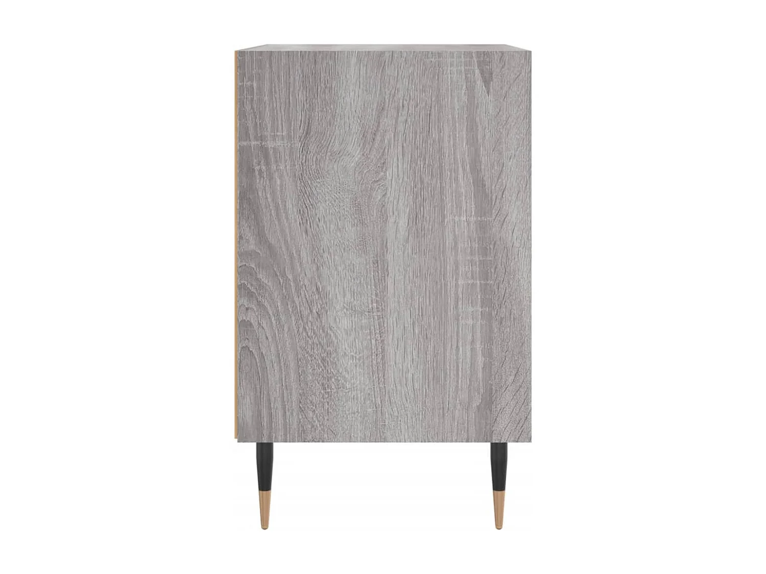 Oguz  Nachttische 2 Stk. Grau Sonoma 40x30x50 cm Holzwerkstoff