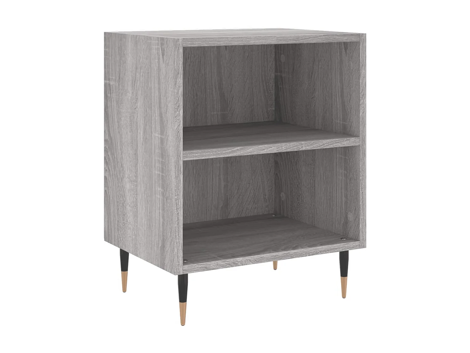 Oguz  Tables de chevet 2 pcs sonoma gris 40x30x50cm bois d'ingénierie