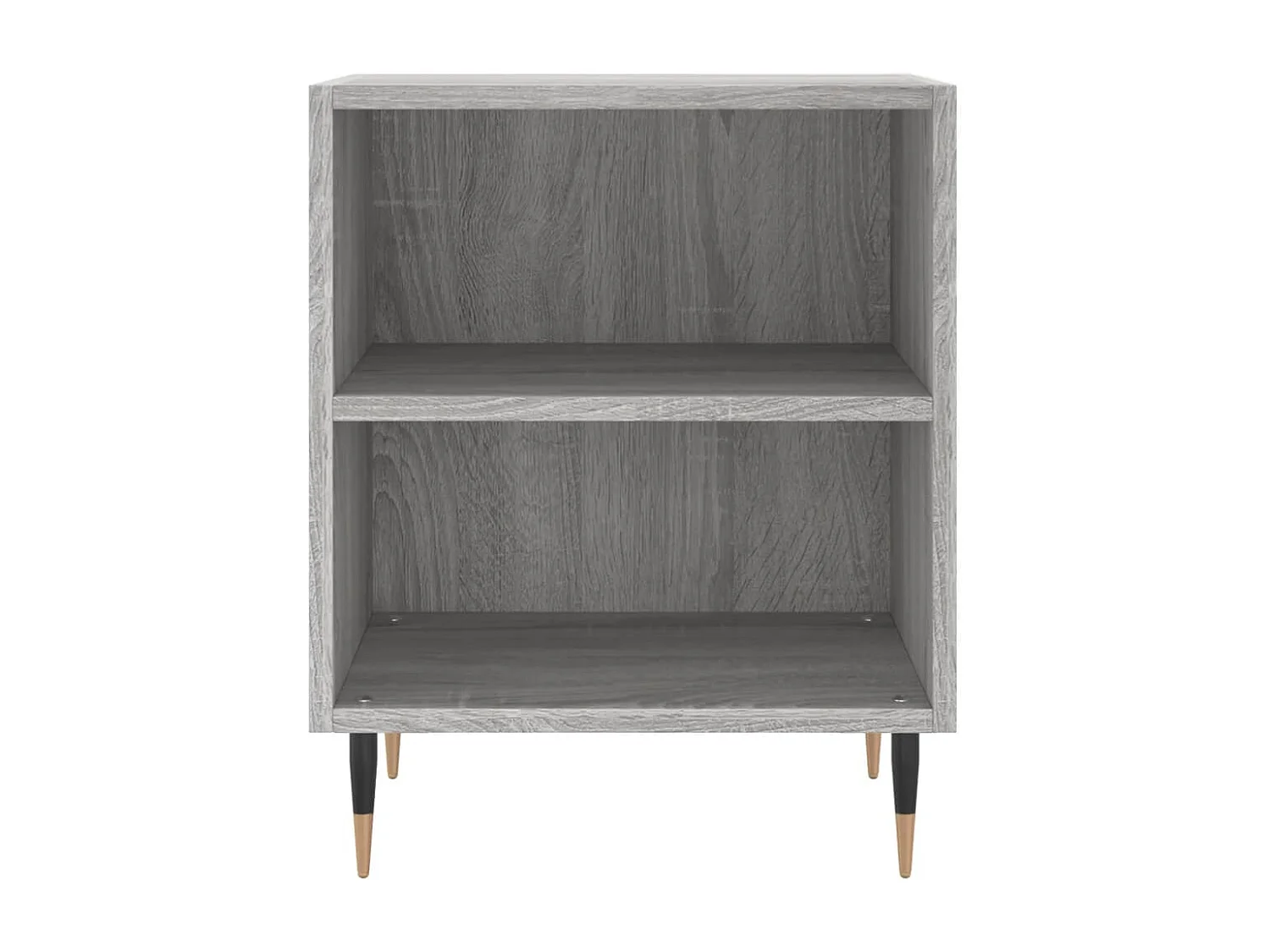 Oguz  Tables de chevet 2 pcs sonoma gris 40x30x50cm bois d'ingénierie