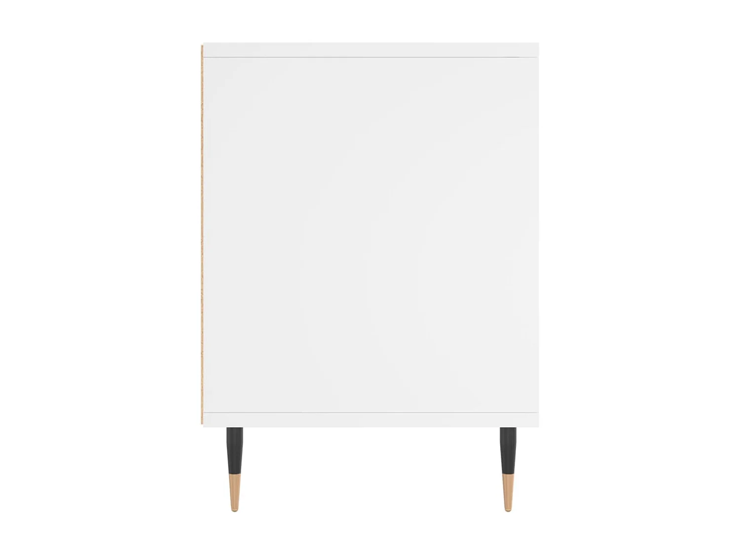 Dustin Mason  Table de chevet Blanc 40x35x50 cm Bois d’ingénierie