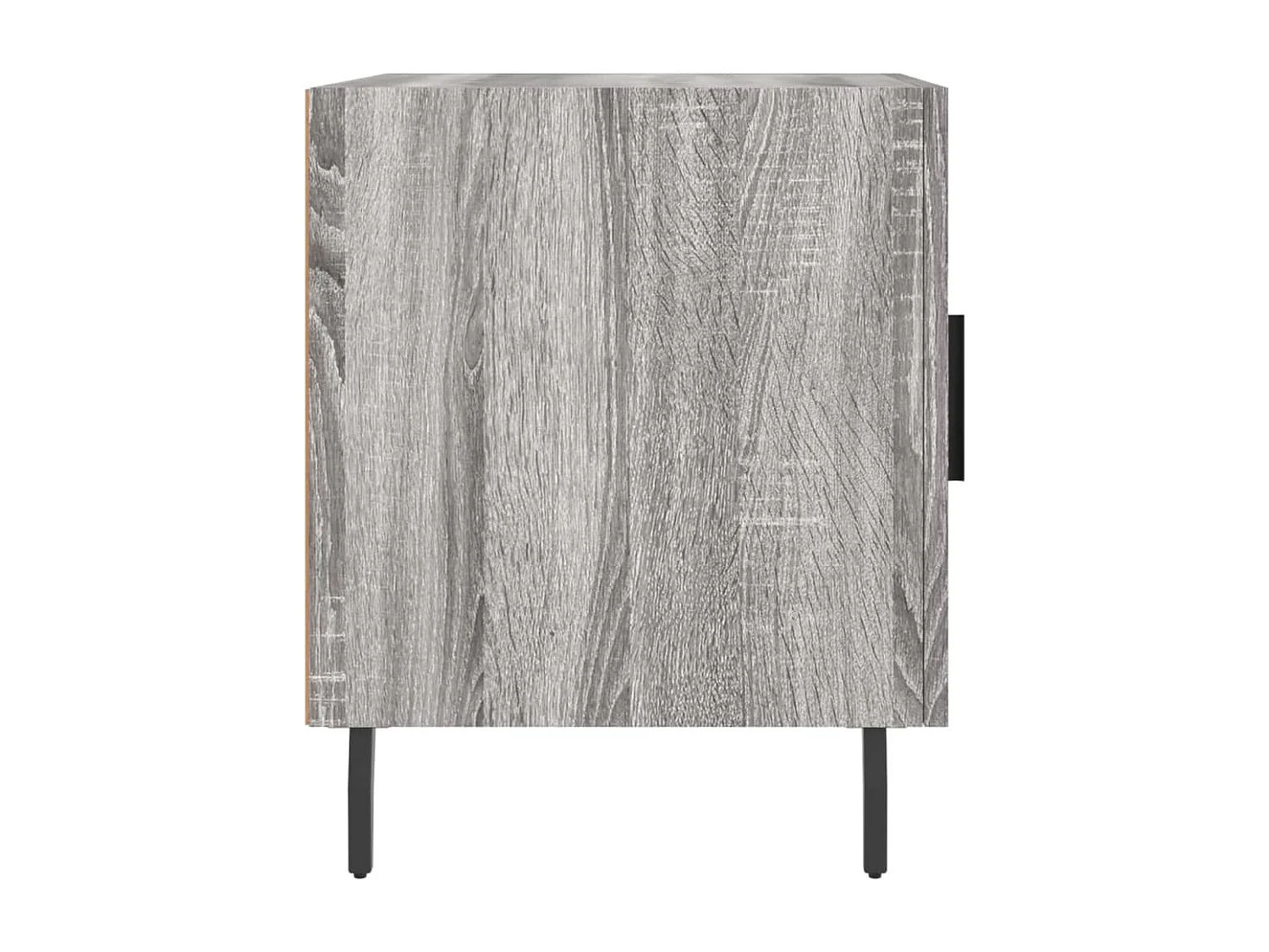 Volda  Comodino Grigio Sonoma 40x40x50 cm in Legno Multistrato