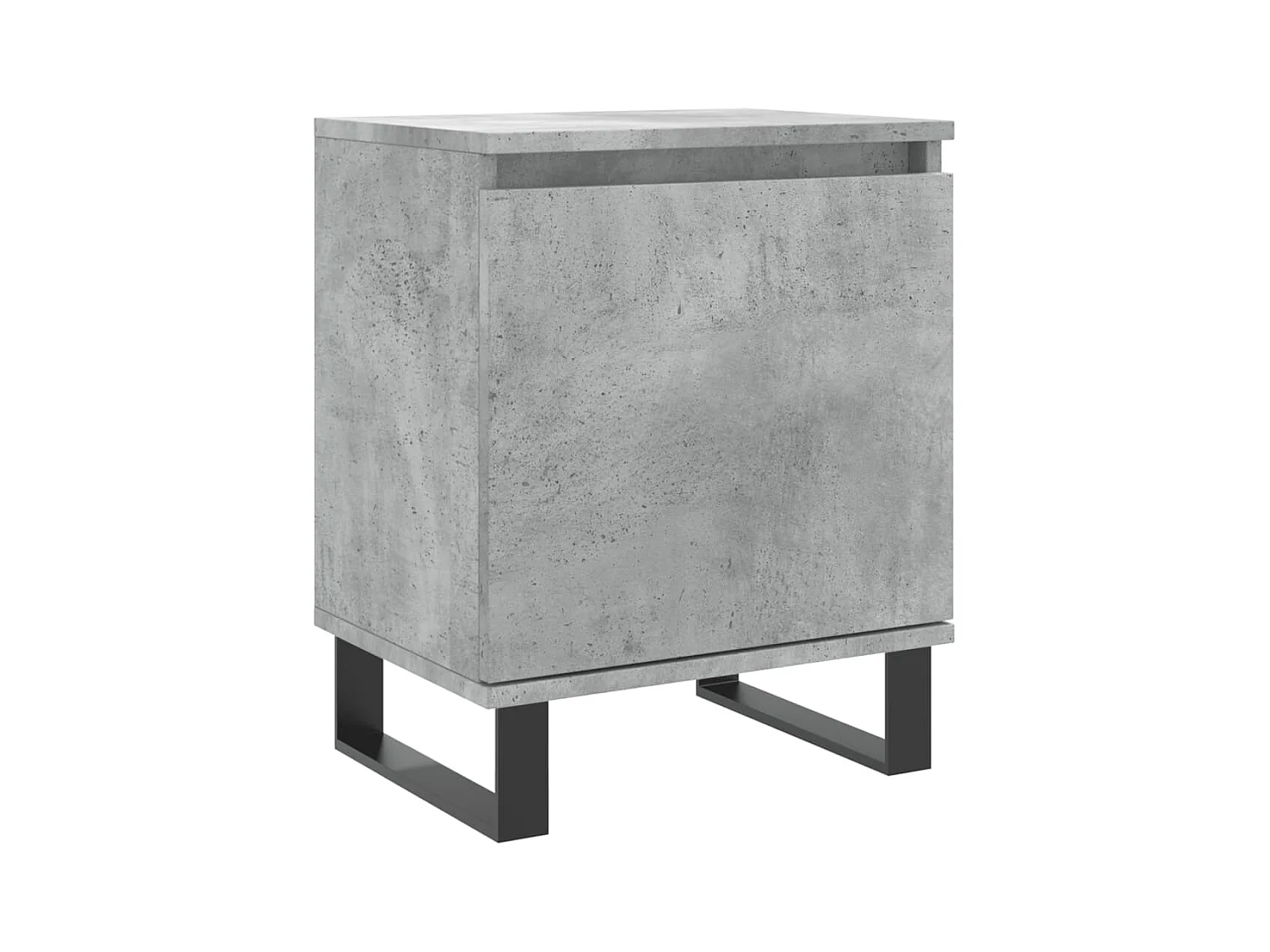 Cydor  Nachtkastje 40x30x50 cm bewerkt hout betongrijs