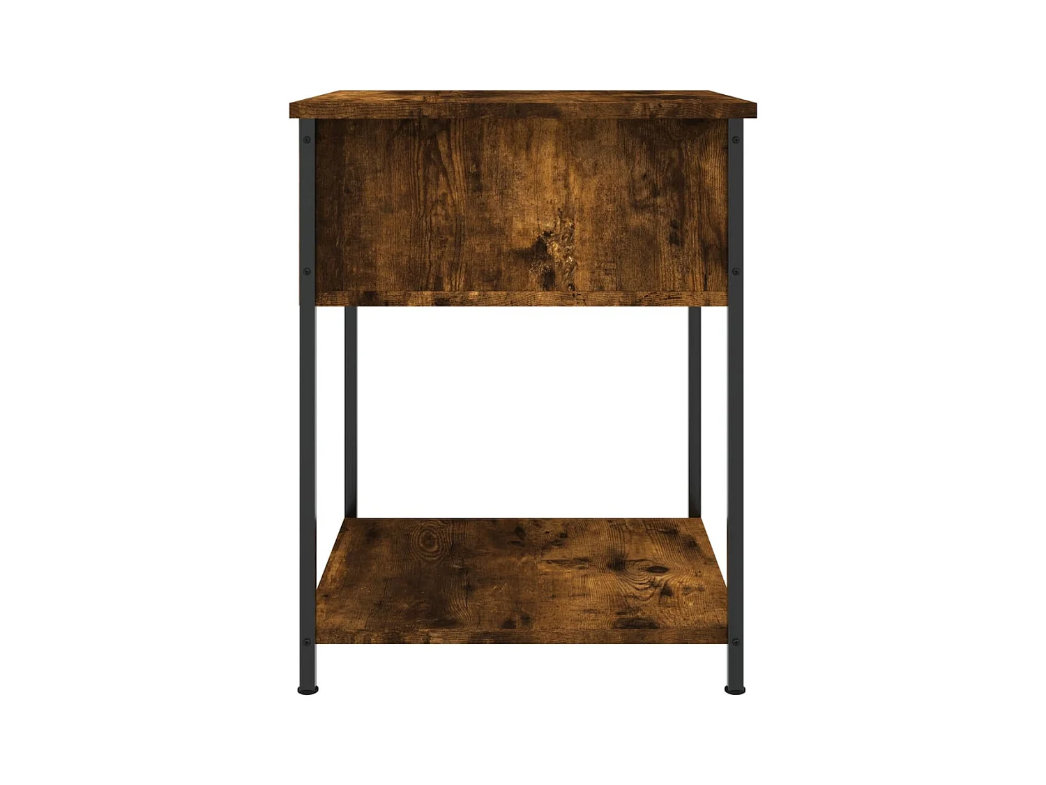 Ranum  Nachtkastje 44x45x58 cm bewerkt hout gerookt eikenkleurig