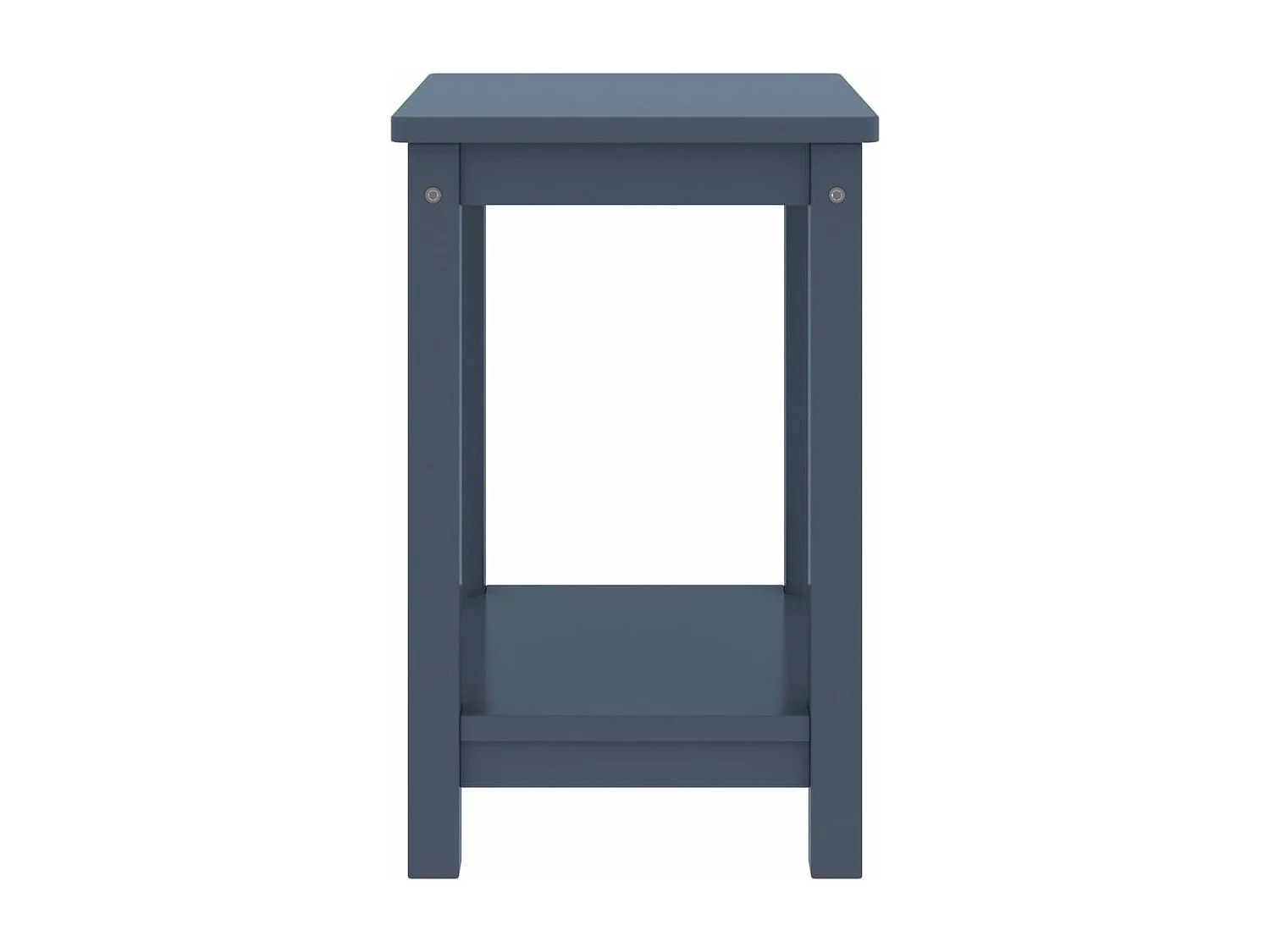 Yasemin  Nachtkastje 35x30x47 cm massief grenenhout lichtgrijs