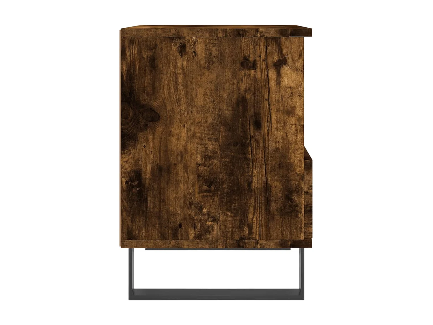 Pau  Tables de chevet 2 pcs chêne fumé 40x35x50 cm bois ingénierie