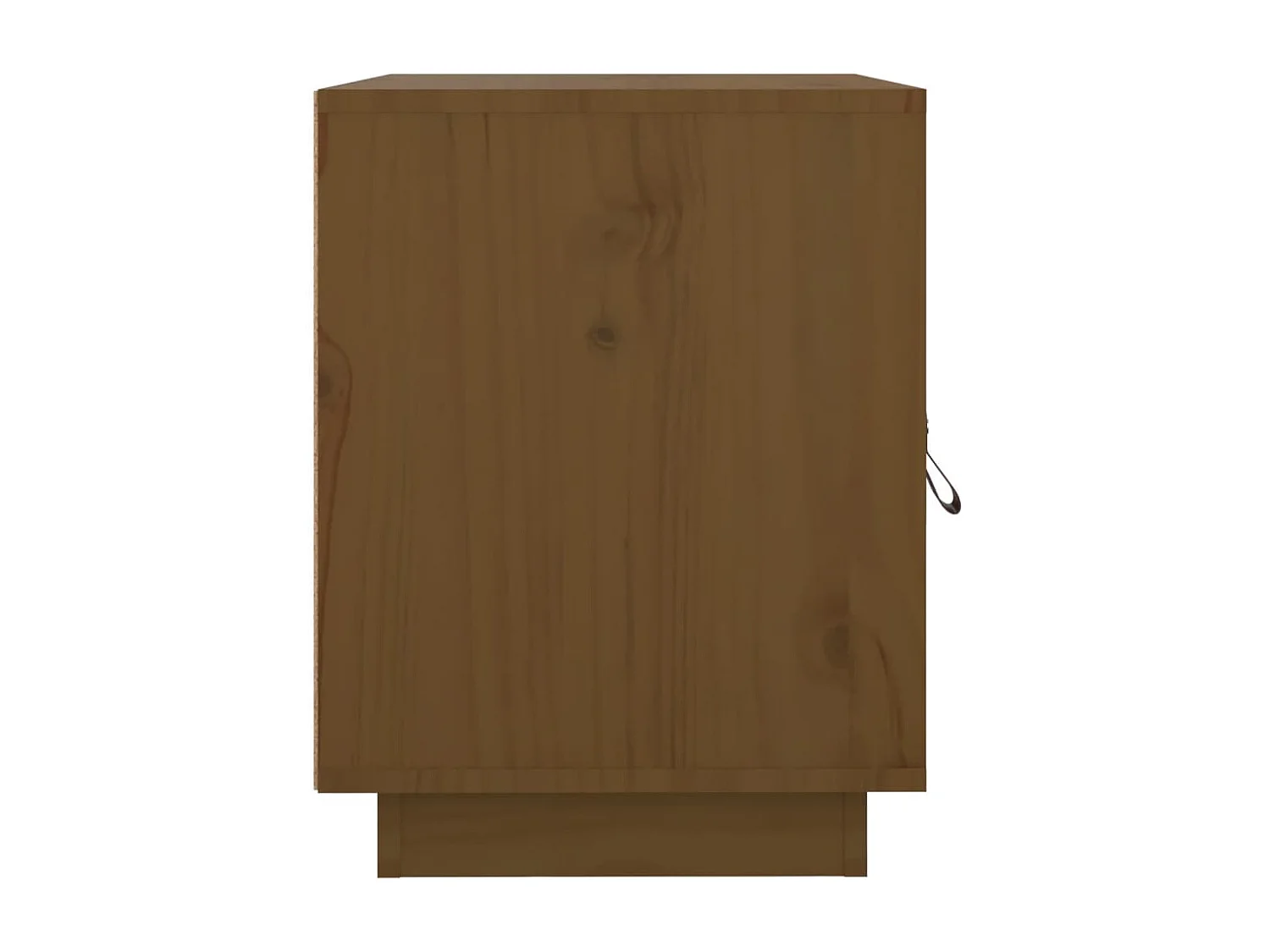 Clark Mills  Nachttische 2 Stk. Honigbraun 40x34x45 cm Massivholz Kiefer