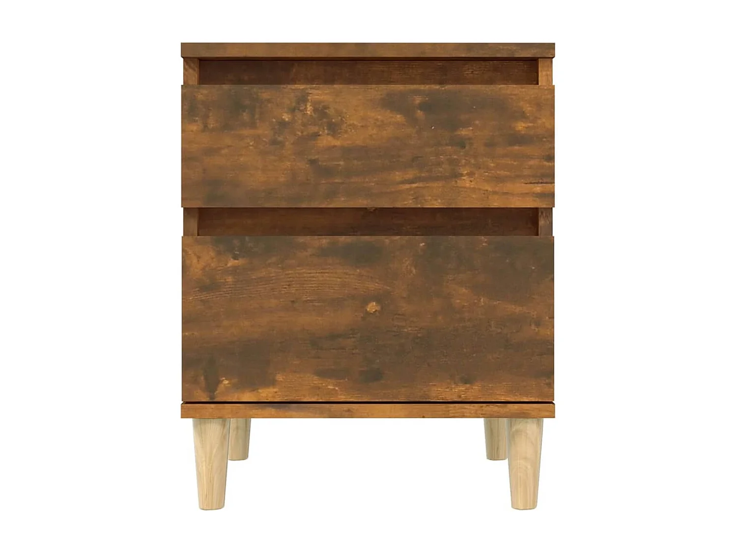 Montmorency  Tables de chevet 2 pcs Chêne fumé 40x35x50 cm