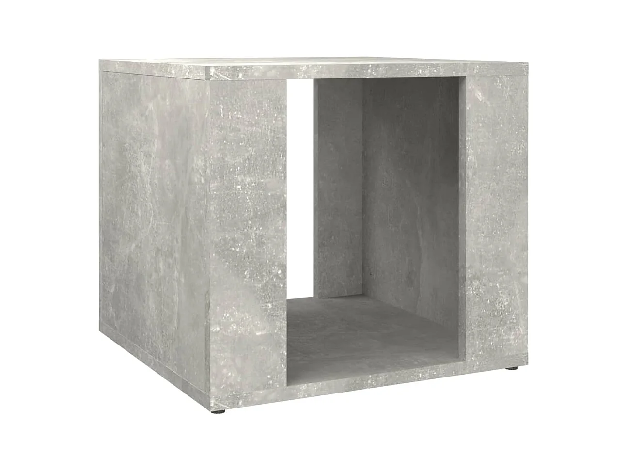 Alpena  Nachtkastje 41x40x36 cm bewerkt hout betongrijs