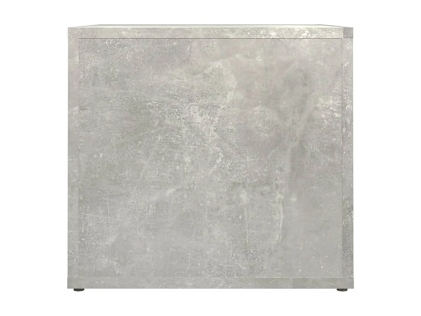 Alpena  Table de chevet Gris béton 41x40x36 cm Bois d'ingénierie