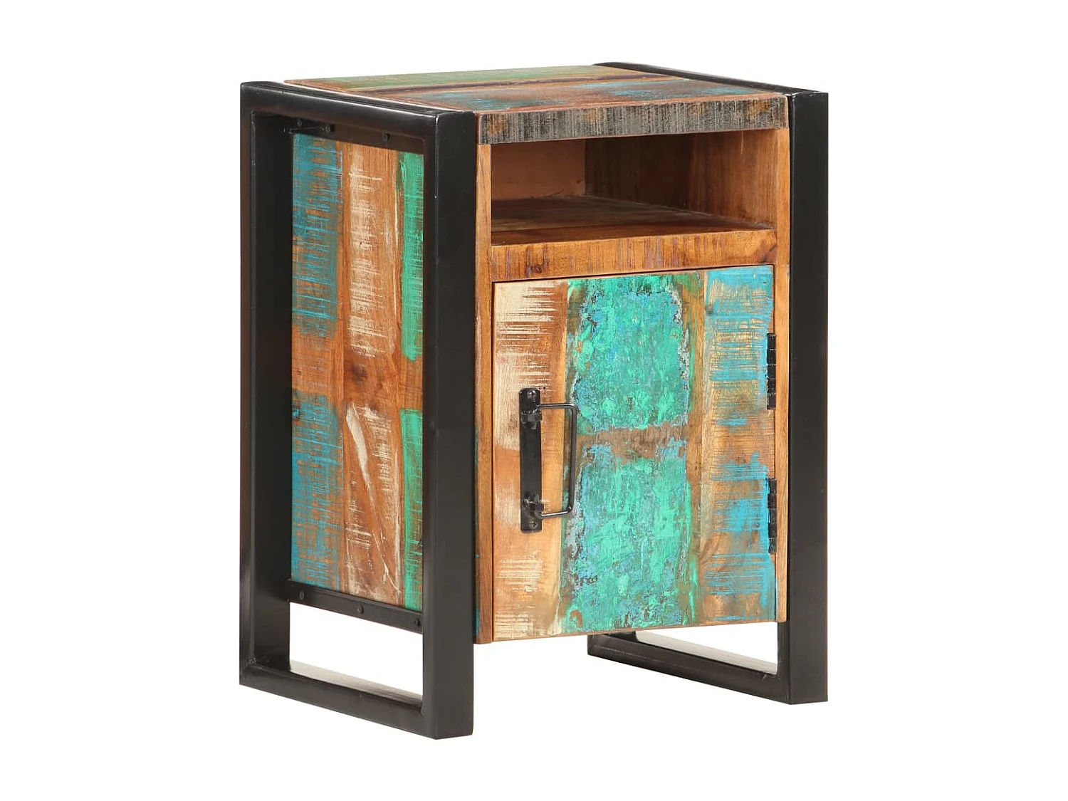 Shawnee  Nachttisch 40x35x55 cm Altholz Massiv