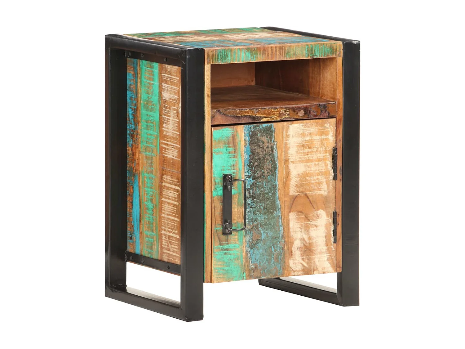 Shawnee  Nachttisch 40x35x55 cm Altholz Massiv