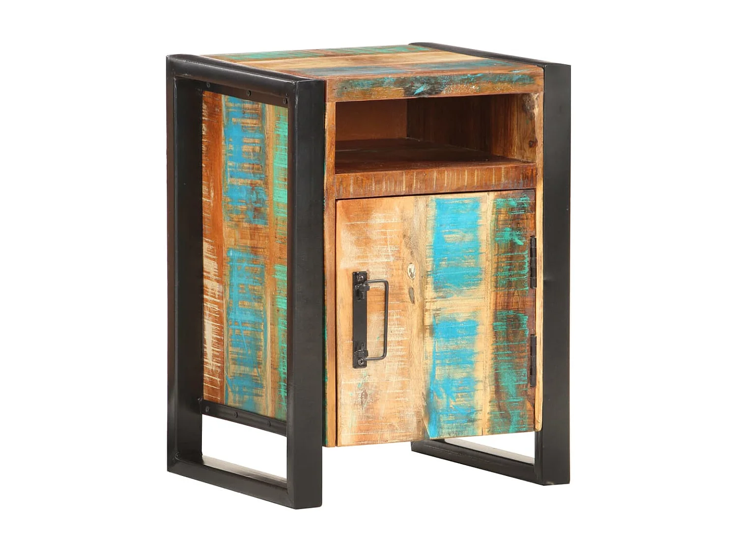 Shawnee  Nachttisch 40x35x55 cm Altholz Massiv