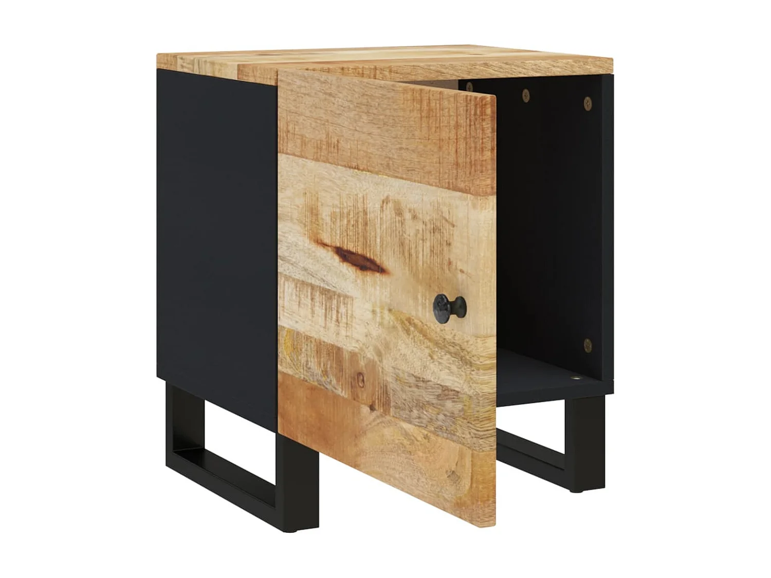 Tanja  Nachttisch 40x33x46 cm Massivholz Mango